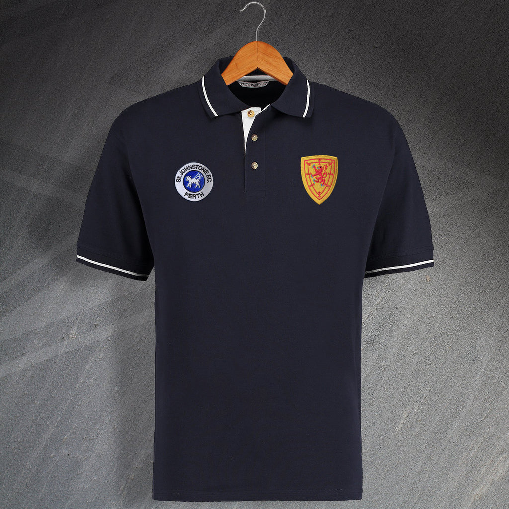 St Johnstone Scotland Football Polo Shirt