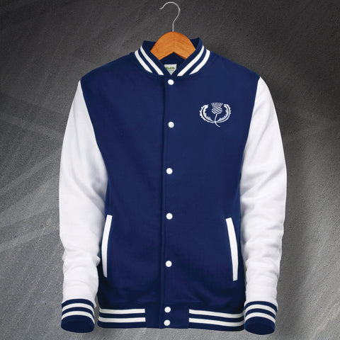 Scotland Rugby Varsity Jacket Embroidered 1925