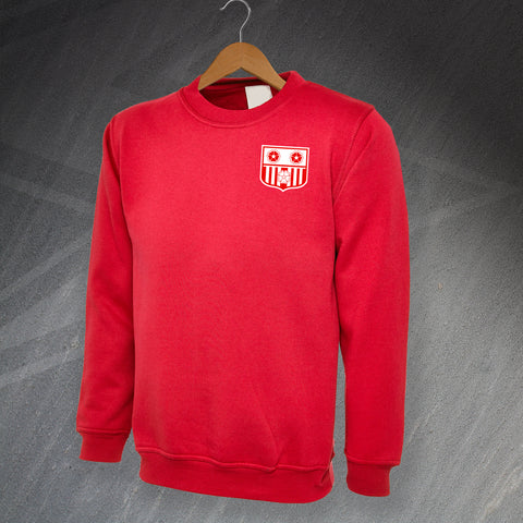 Southampton Football Sweatshirt Embroidered 1940s