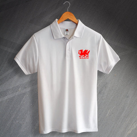 Swansea Football Polo Shirt Embroidered 1973