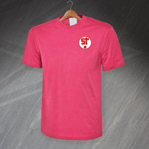 Retro Swindon 1981 Embroidered T-Shirt