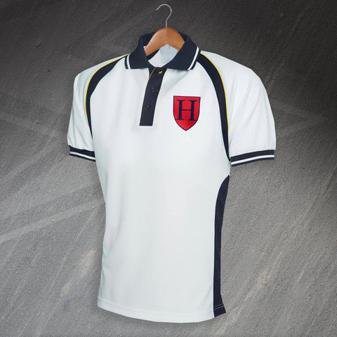 Retro Hotspur Embroidered Sports Polo Shirt