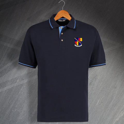 Villa Embroidered Football Polo Shirt