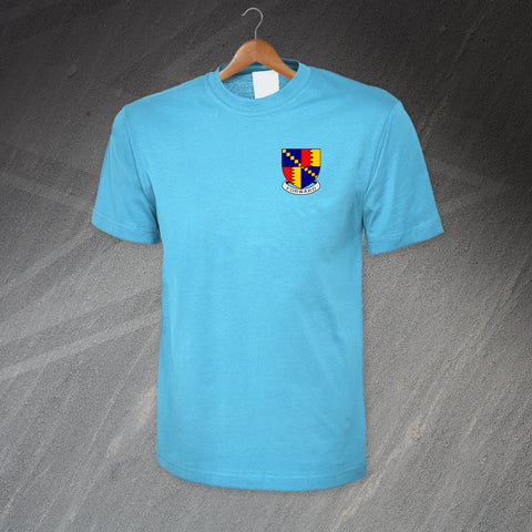 Retro Aston Villa 1886 Embroidered T-Shirt
