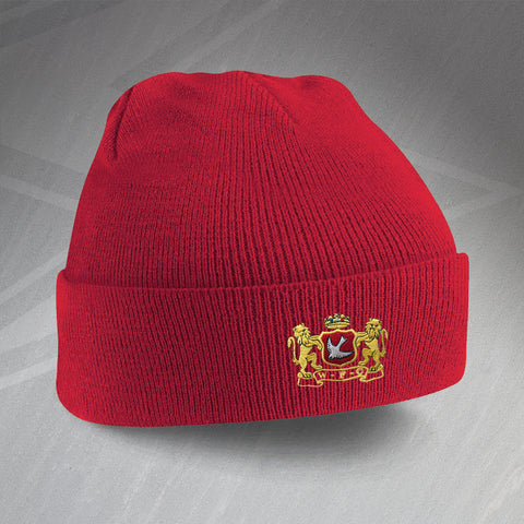 Retro Walsall 1965 Embroidered Beanie Hat