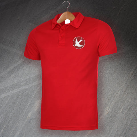 Retro Walsall 1982 Embroidered Ultra Cool Polo Shirt