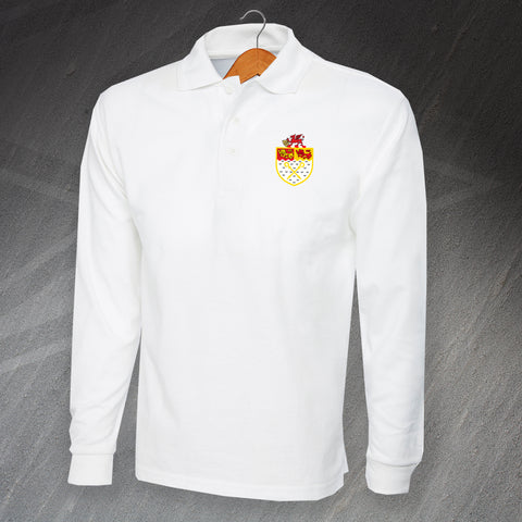 Wrexham Long Sleeve Polo Shirt