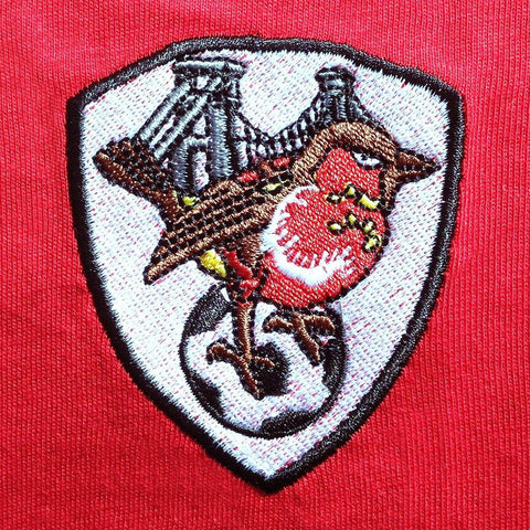 Bristol City Football Varsity Jacket Embroidered 1976