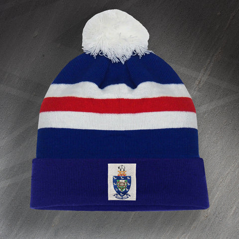 Rochdale Football Bobble Hat Embroidered 1961