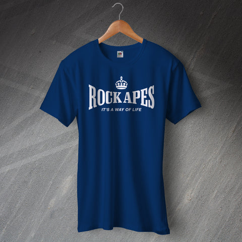 RAF Regiment T-Shirt Rock Apes It's a Way of Life