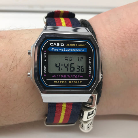 Retro Royal Anglian Regiment 1980s Casio Watch
