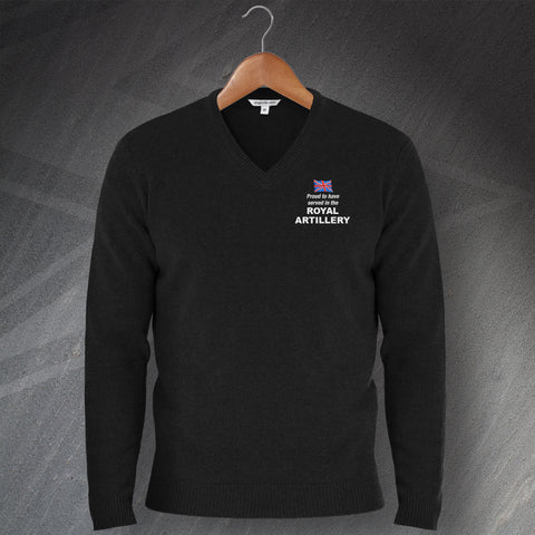 Personalised Military V-Neck Jumper Embroidered with any Service or Regiment