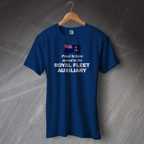 Royal Fleet Auxiliary T-Shirt Proud to Have Served