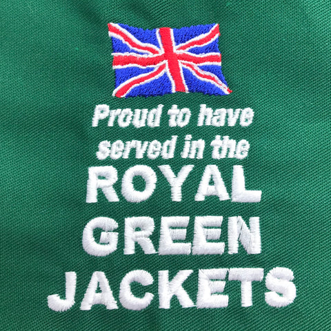 Royal Green Jackets Harrington Jacket
