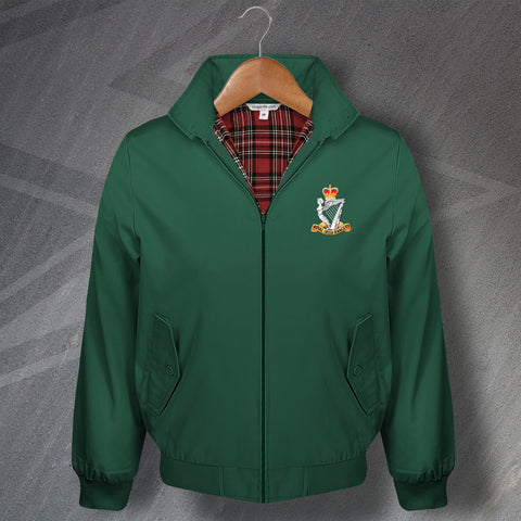 Royal Irish Rangers Harrington Jacket Embroidered