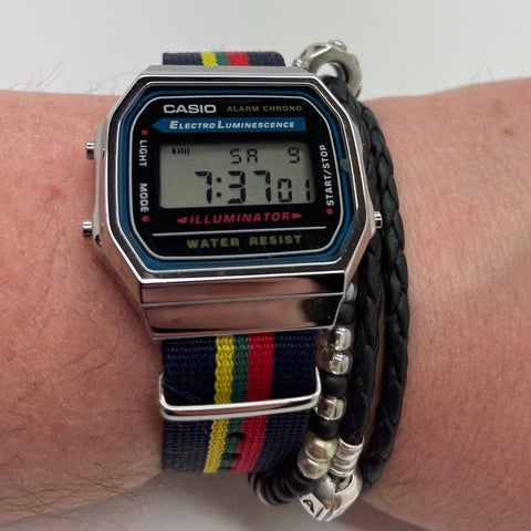 Retro Royal Marines 1980s Casio Watch