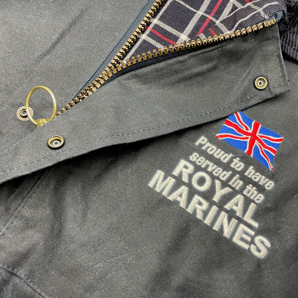 Royal Marines Wax Jacket | Marines Outdoor Clothing for Sale ...