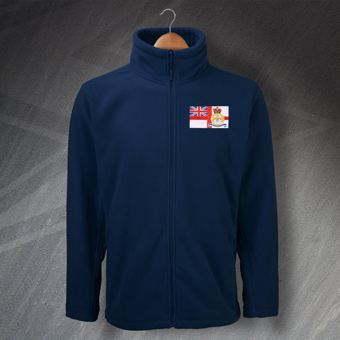 Royal Navy Fleece Embroidered British Armed Forces Veteran