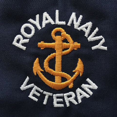 Royal Navy Veteran Anchor Polo Shirt