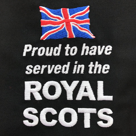 Royal Scots Embroidered Badge