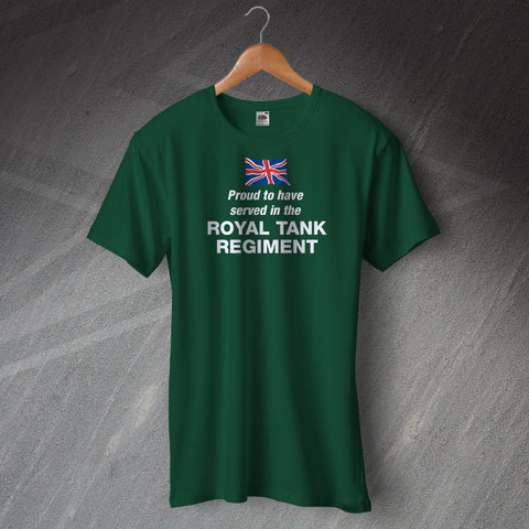 Proud to Have Served In The Royal Tank Regiment T-Shirt