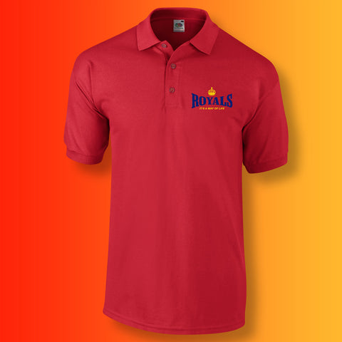 The Royals Polo Shirt with It's a Way of Life Design