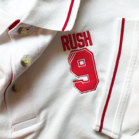 Rush 9 Embroidered Contrast Polo Shirt