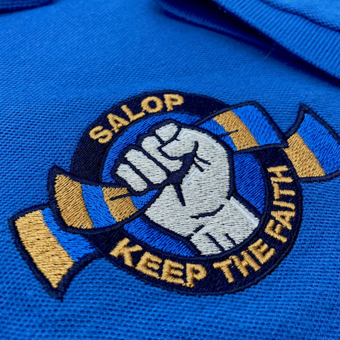 Salop Keep The Faith Polo Shirt