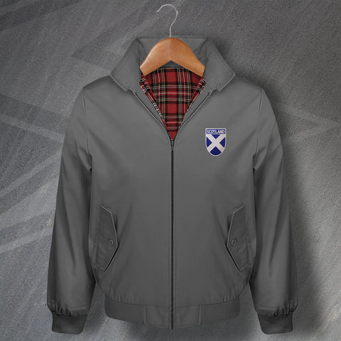 Flag of Scotland Shield Harrington Jacket
