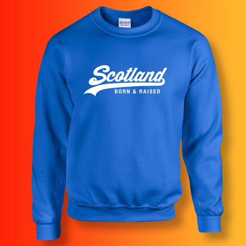 Scotland Born and Raised Unisex Sweater