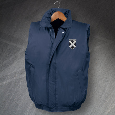 Scotland Padded Gilet with Embroidered Badge