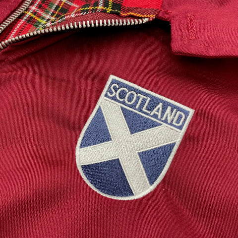 Flag of Scotland Shield Harrington Jacket