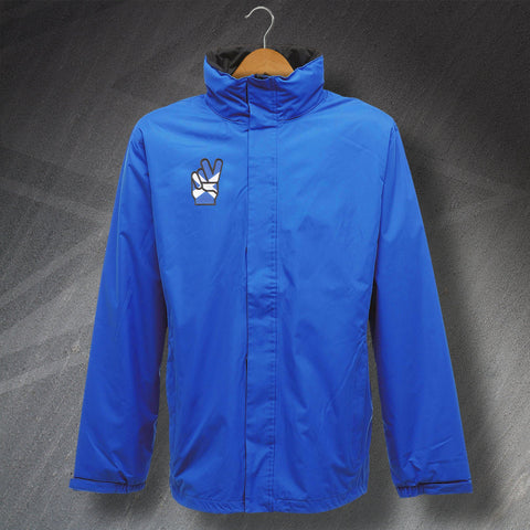 Scotland Victory Embroidered Waterproof Jacket