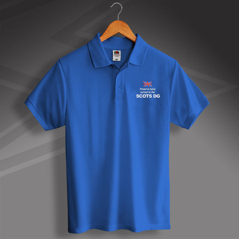 SCOTS DG Embroidered Polo Shirt