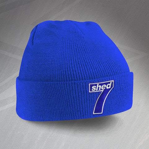 Shed7 Beanie Hat Embroidered