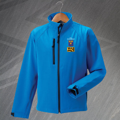 Shrewsbury Football Jacket Embroidered Softshell WSJ 1992-93