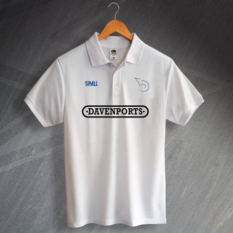 Shrewsbury Football Polo Shirt Printed 1989