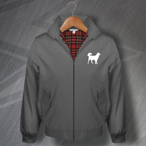 Siberian Husky Harrington Jacket