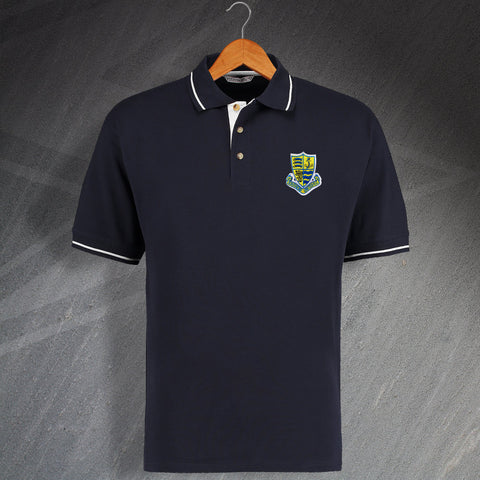 Southend Football Polo Shirt Embroidered Contrast 1975, 1980 or 1982