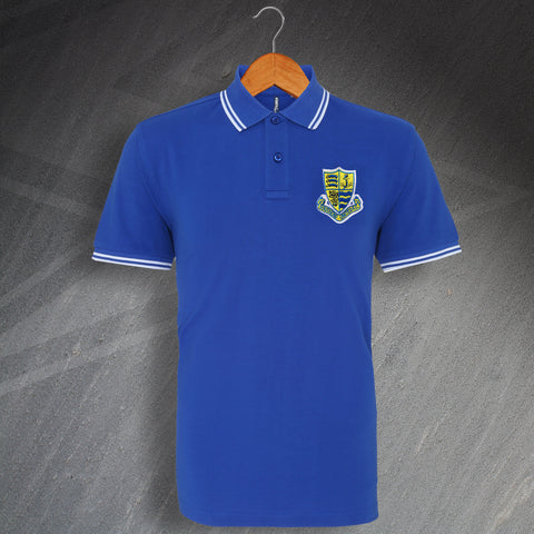Southend Football Polo Shirt Embroidered Tipped 1982