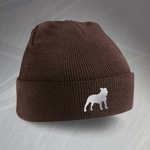Staffordshire Bull Terrier Beanie Hat