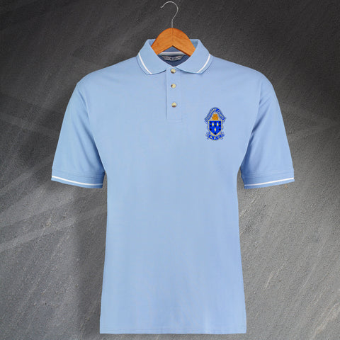 Retro Stockport Football Polo Shirt