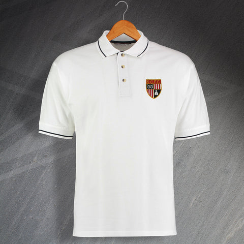 Classic 1977 Stoke Football Polo Shirt