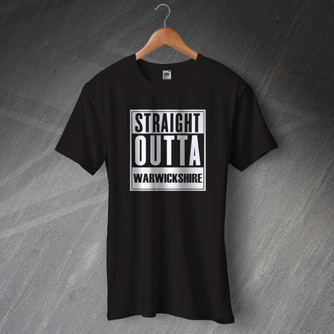 Warwickshire T-Shirt Straight Outta Warwickshire