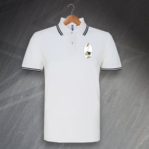 Swansea Football Polo Shirt Embroidered Tipped 1933