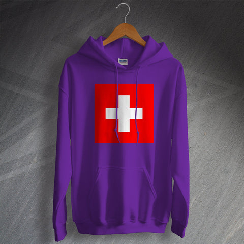 Switzerland Hoodie Flag of Switzerland