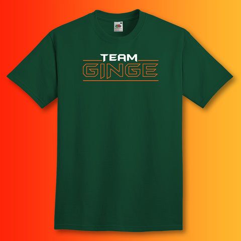 Team Ginge T-Shirt Bottle Green