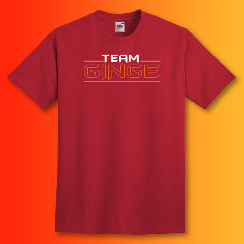 Team Ginge T-Shirt Brick Red