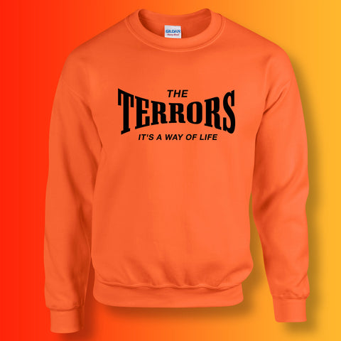 Terrors Sweater with It's a Way of Life Design