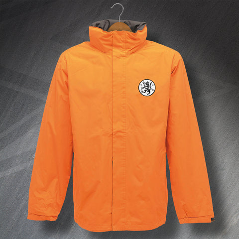 Retro Terrors Waterproof Jacket with Embroidered Badge